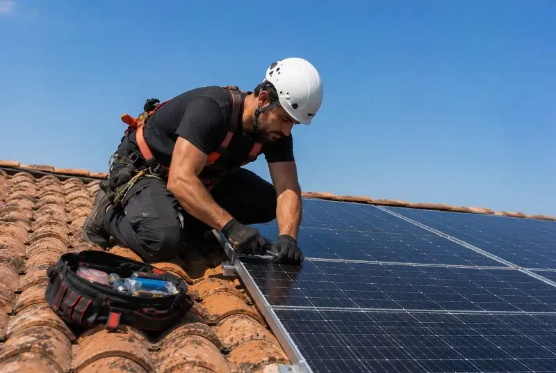 Maintenance et monitoring de panneaux solaires à Ygos-Saint-Saturnin